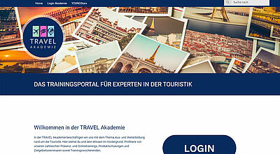 Moderner und umfangreicher: die Travel-Akademie von TUI Travel Star. Screenshot: TTS